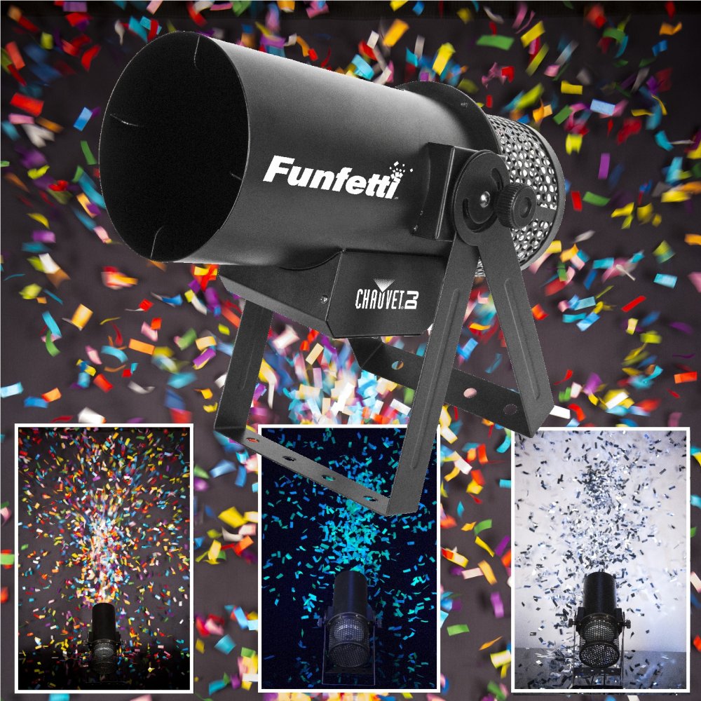 Funfetti Shot Professional Confetti Cannon Launcher inc Capsules