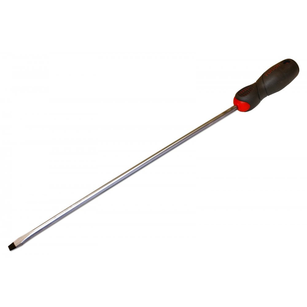 8mm x 400mm Long Slotted Flat Head Screwdriver