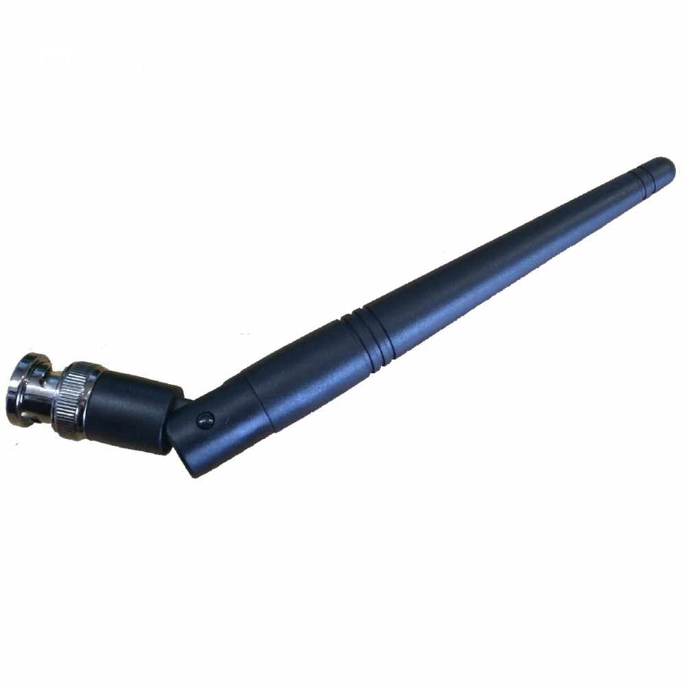 BNC Aerial Flexi-BNC90-433 1/4" Wavelength Whip Antenna