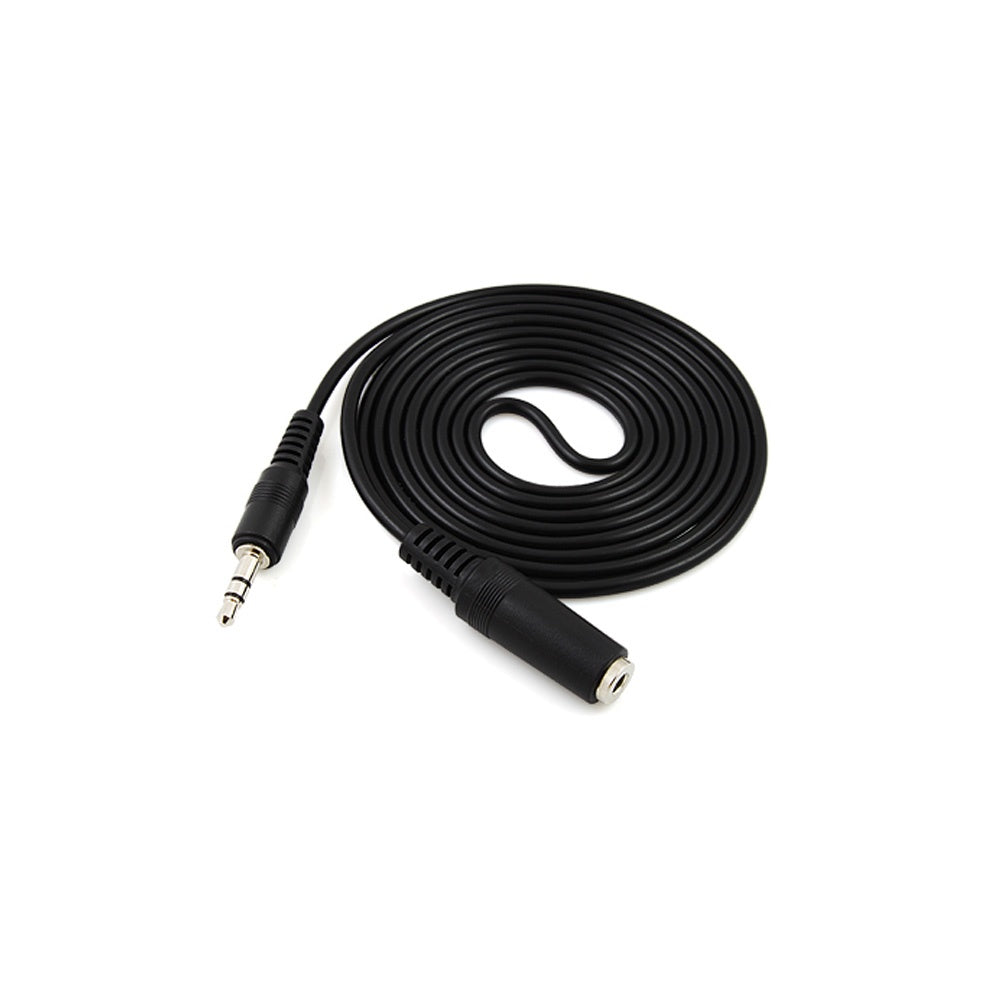 3.5mm Stereo Jack Plug to Socket Audio Extension Lead 1.5, 3, 5 & 10M