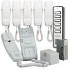 900 Series 6 Way Audio Door Entry System inc Lock Release