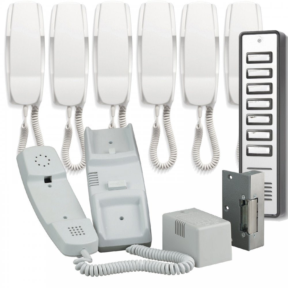 900 Series 7 Way Audio Door Entry System inc Lock Release