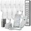 900 Series 9 Way Audio Door Entry System inc Lock Release