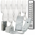 900 Series 9 Way Audio Door Entry System inc Lock Release