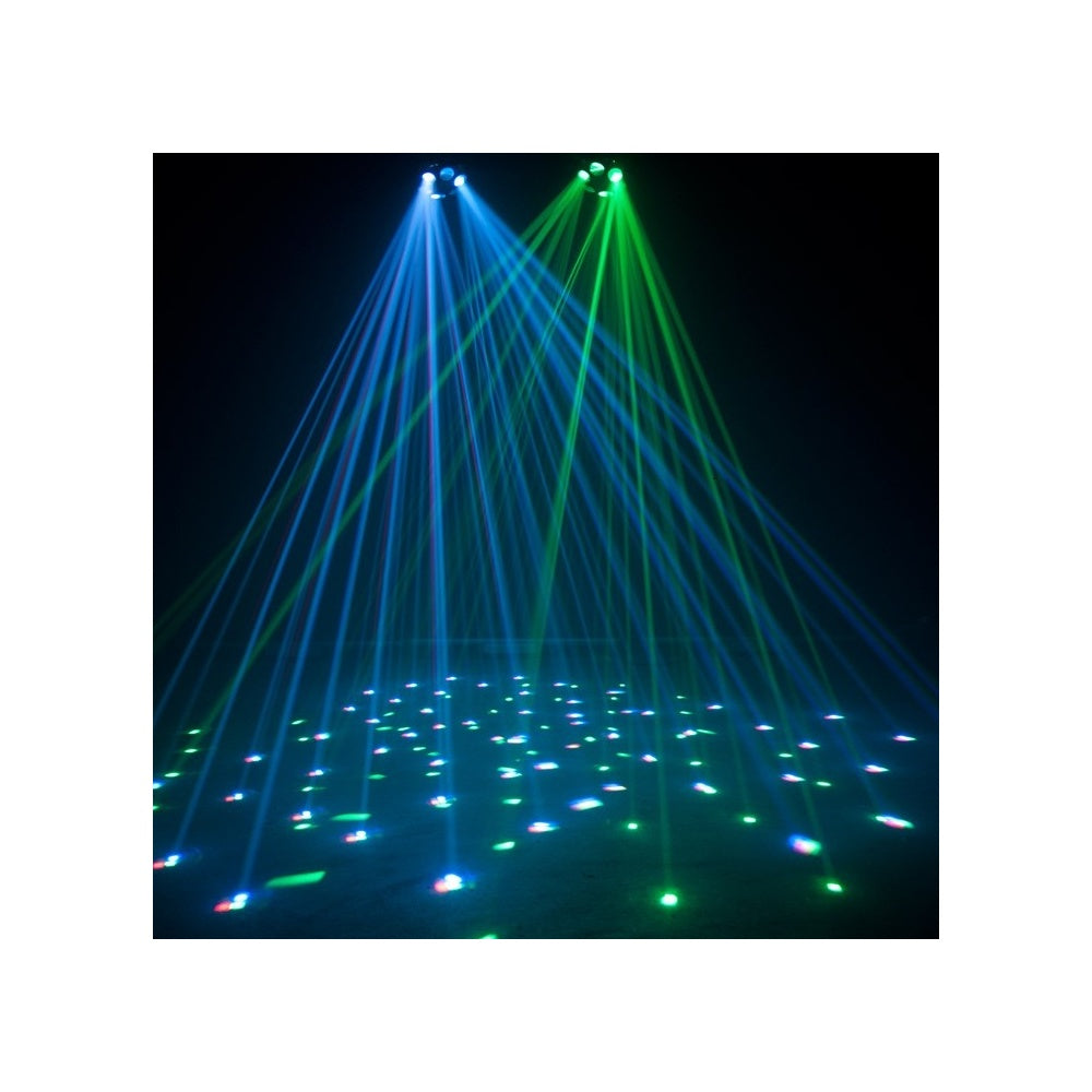 Quad Phase HP 32w LED DMX Room Filling Party Disco Lighting FX