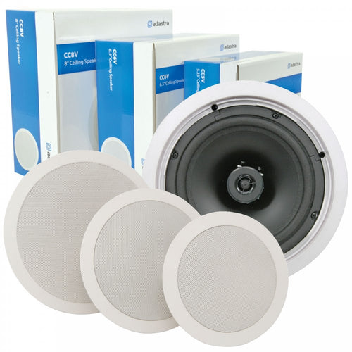 2-Way CC Ceiling Speakers Up to 120w (100v & 8 Ohms)