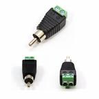 Clever Little Box RCA Phono To Terminal Screw Block Adaptor