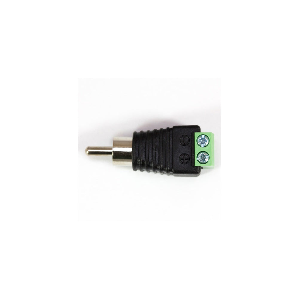 Clever Little Box RCA Phono To Terminal Screw Block Adaptor