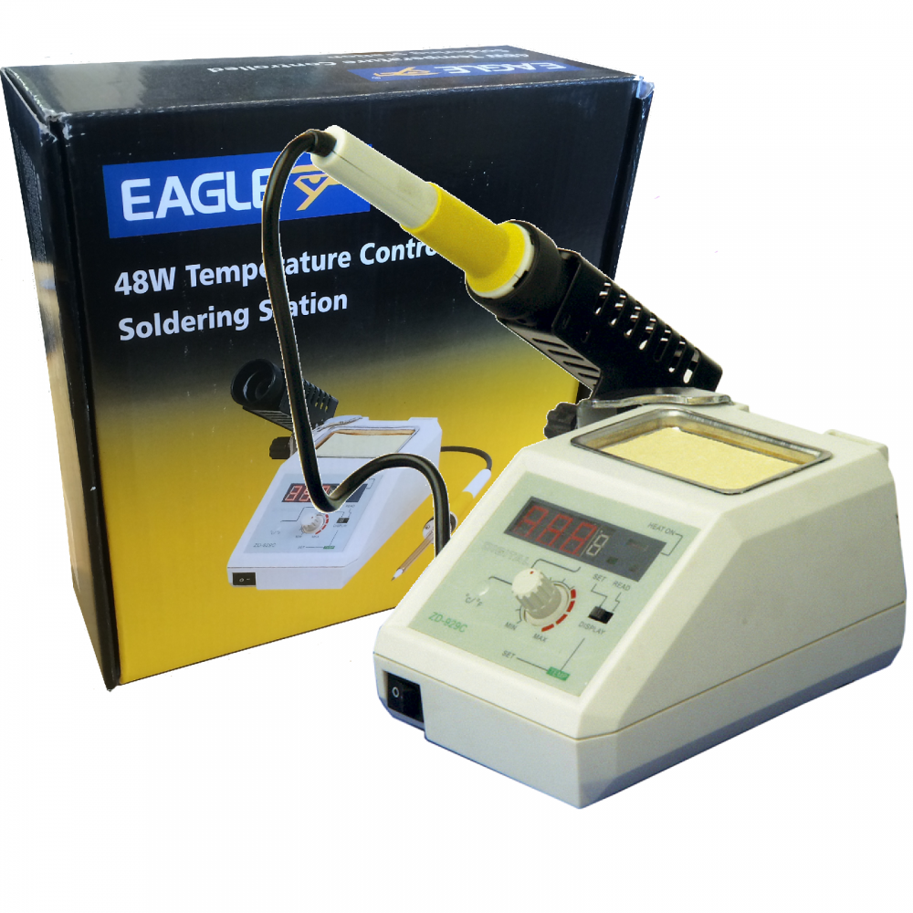 Temperature Controlled Professional Soldering Iron Station with Digital Indicator