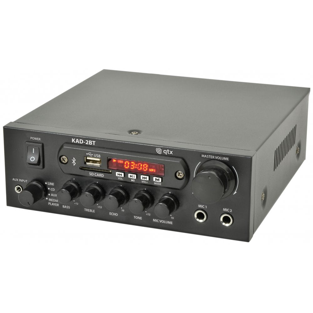 KAD-2BT Digital Stereo Amplifier with Bluetooth 55w Tuner, USB & SD