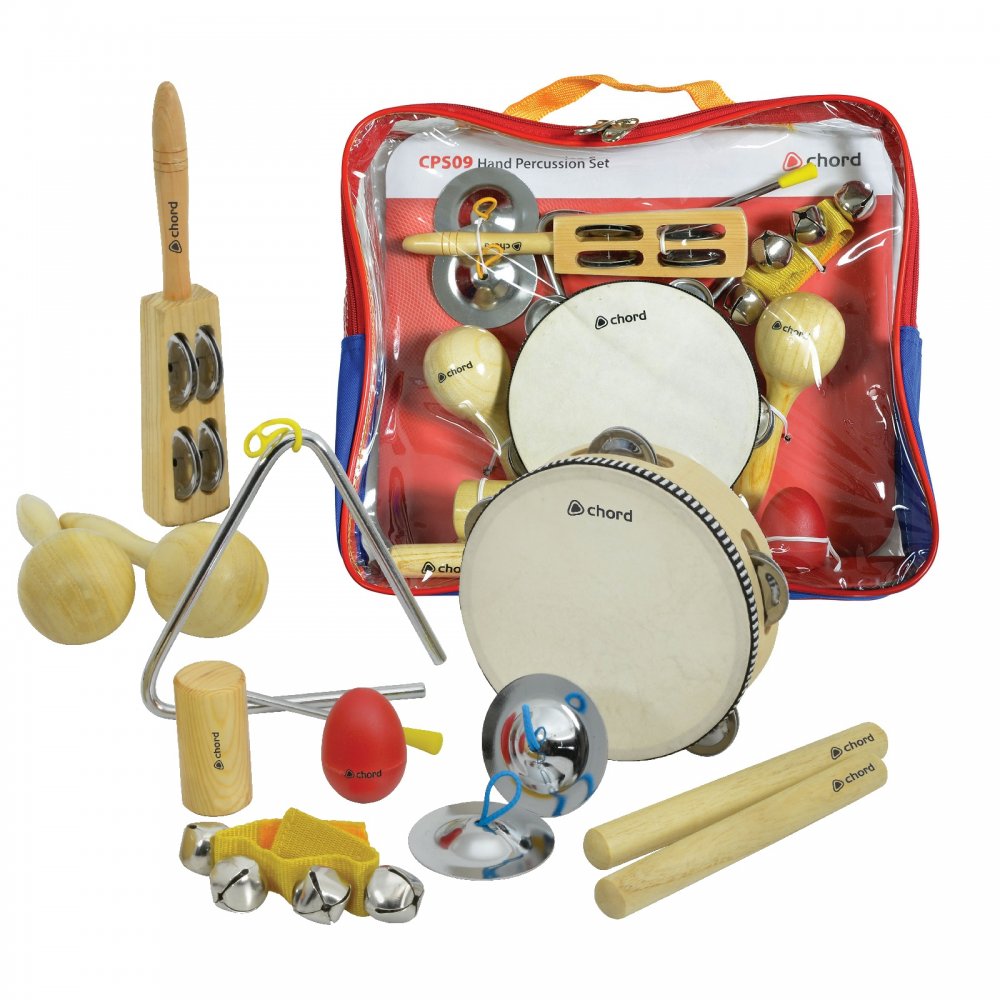 9 Different Hand Percussion Set For Homes and Schools