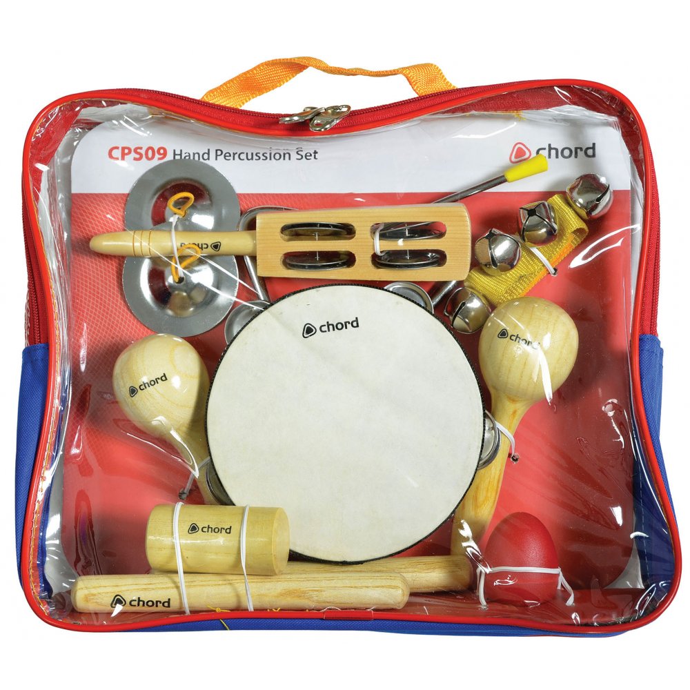 9 Different Hand Percussion Set For Homes and Schools