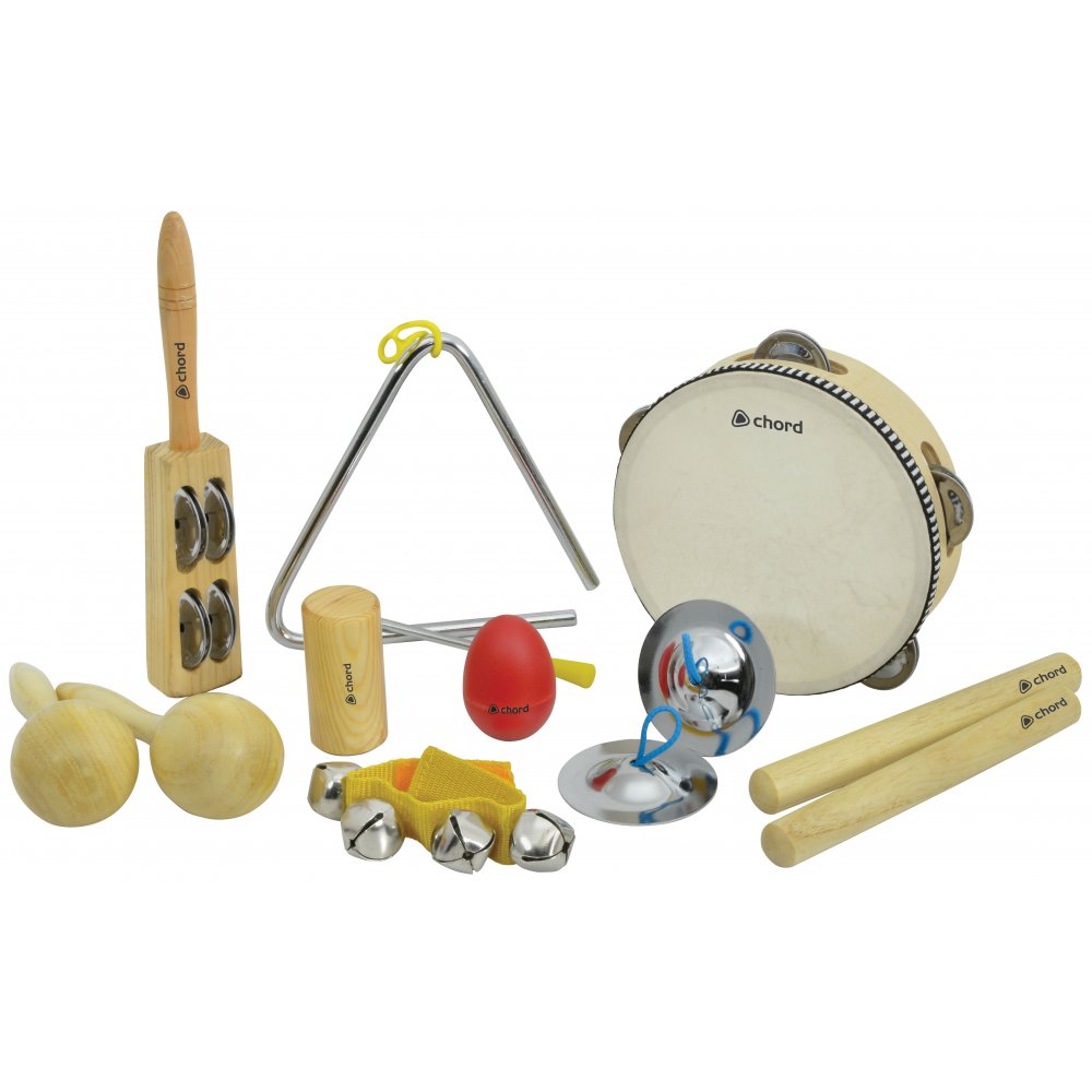 9 Different Hand Percussion Set For Homes and Schools