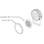 15deg Lens Plate Kit for SlimPAR Pro RGBA