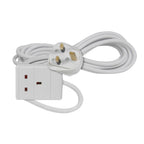 1 Gang Extension Leads in 2M, 3M, 5M, 10M & 15M Lengths