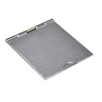 UK Mains Floor Socket 1 Gang 13A Stain Chrome Hinged Cover