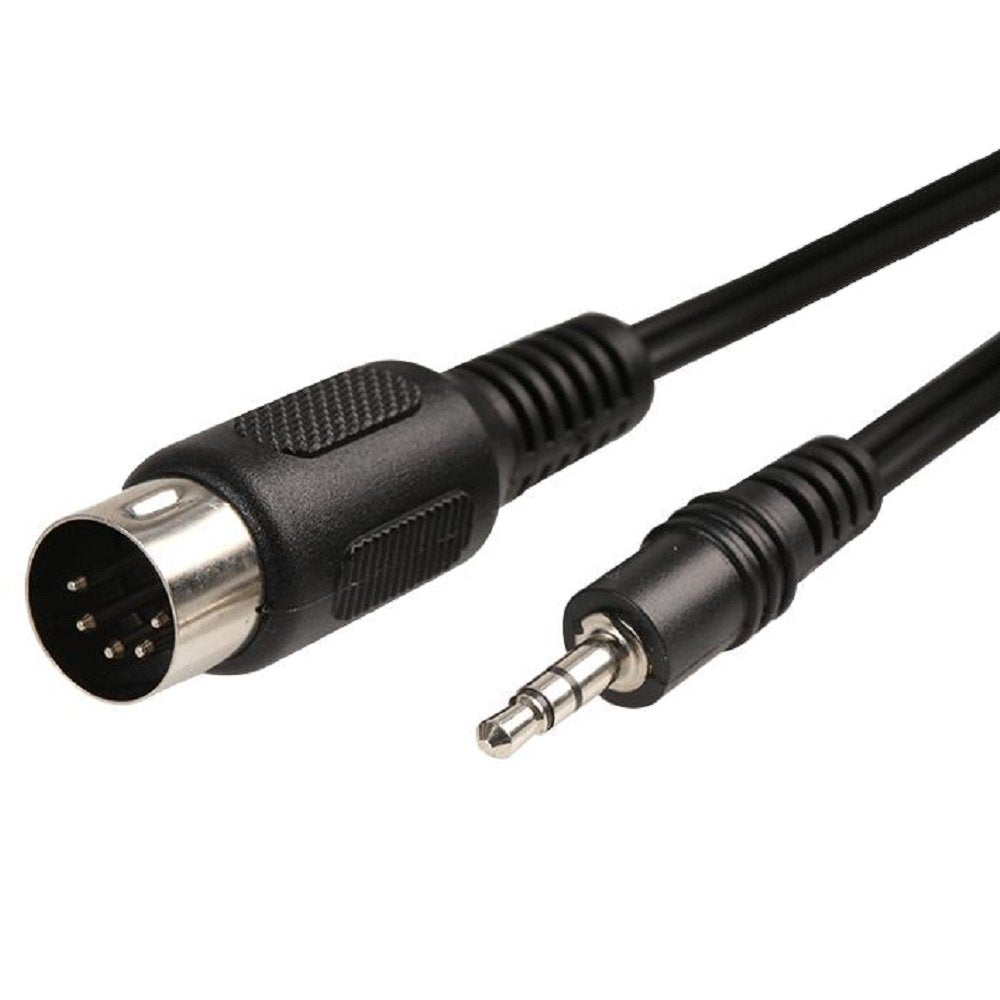 5 Pin Din Plug To 3.5mm Stereo Jack Plug Audio Cable Lead