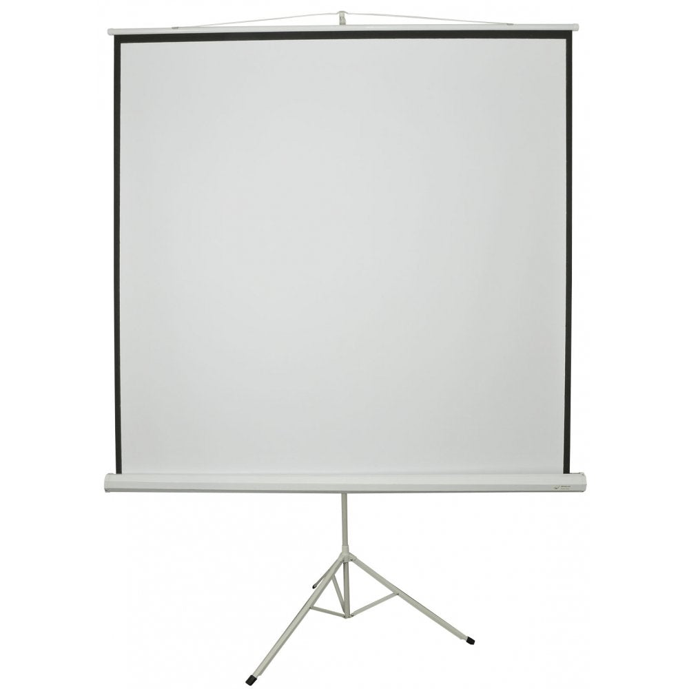 84" Tripod HD TV Projector Screen 1:1 Matte White 150 x 150cm