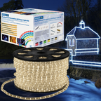 90M LED Rope Light Roll Garden Decking Mood Outdoor Lights Kits