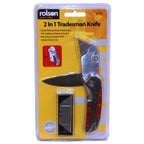 2 in 1 Heavy Duty Tradesman Knife with Spare Blades