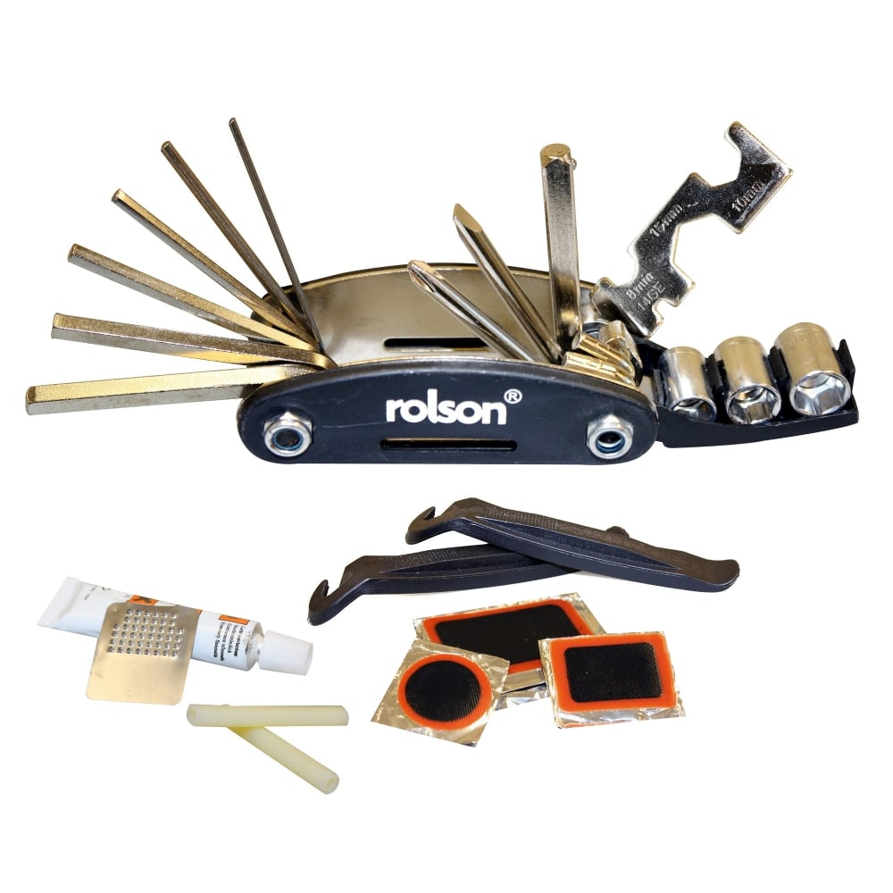 30 In 1 Bike Repair Kit Puncture Maintenance Handy Multi Tool