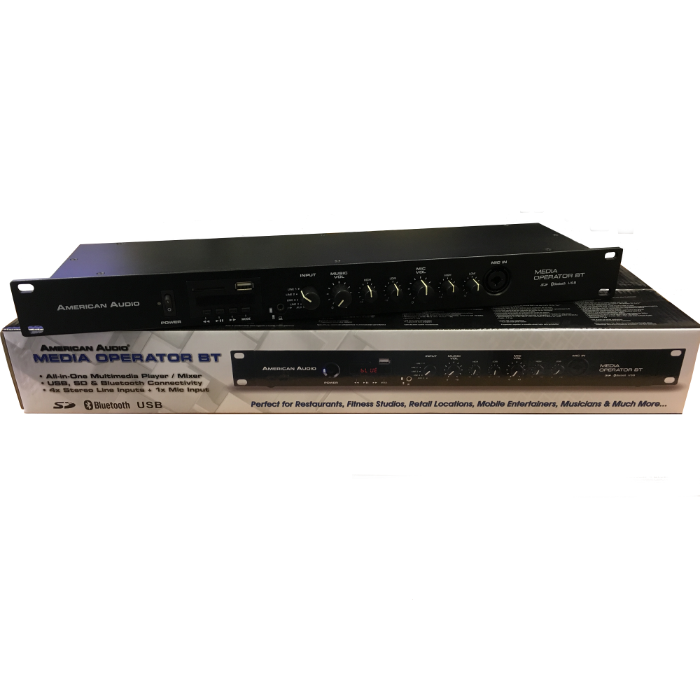 Mount Media Operator SD Card USB and Bluetooth