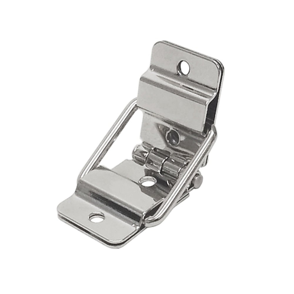 Nickel Small Heavy Duty Metal Strut Hinge for 95 Degree Chest Case Lid Opening