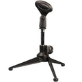 Mini Desktop Table Foldable Portable Microphone Stand With Black Mic Clip