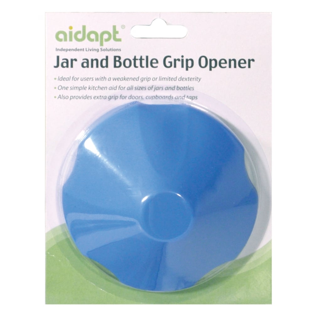 Blue Jar & Bottle Grip Opener Easy Grip Aid - Soft Rubber Non-Slip