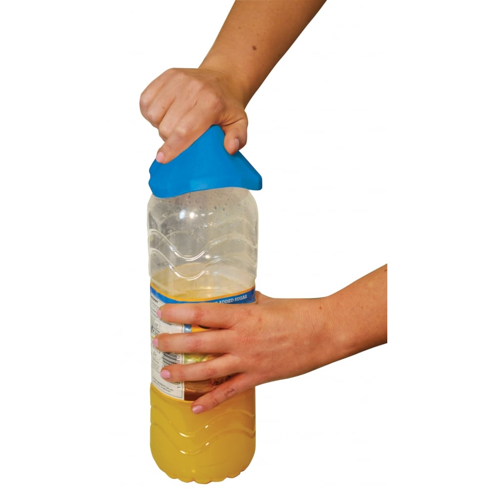 Blue Jar & Bottle Grip Opener Easy Grip Aid - Soft Rubber Non-Slip