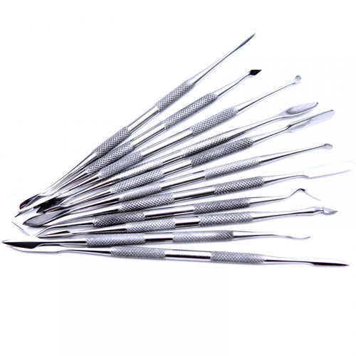 12 Piece Stainless Steel Wax Carver Set 59137 Hobby in Wax Clay Moulding