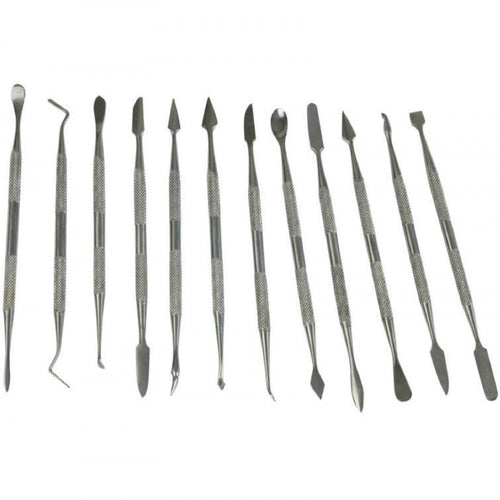 12 Piece Stainless Steel Wax Carver Set 59137 Hobby in Wax Clay Moulding