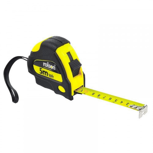 19mm x 5M 16ft Measuring Tape Retractable Measure Locking