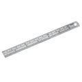 6" / 150mm Stainless Steel Ruler Metric & Imperial Engineers Pocket Rule