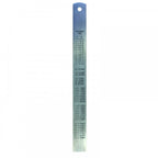 6" / 150mm Stainless Steel Ruler Metric & Imperial Engineers Pocket Rule