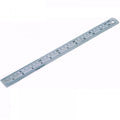 12" / 300mm Stainless Steel Ruler Metric & Imperial Engineers Rule