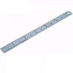 12" / 300mm Stainless Steel Ruler Metric & Imperial Engineers Rule