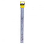12" / 300mm Stainless Steel Ruler Metric & Imperial Engineers Rule