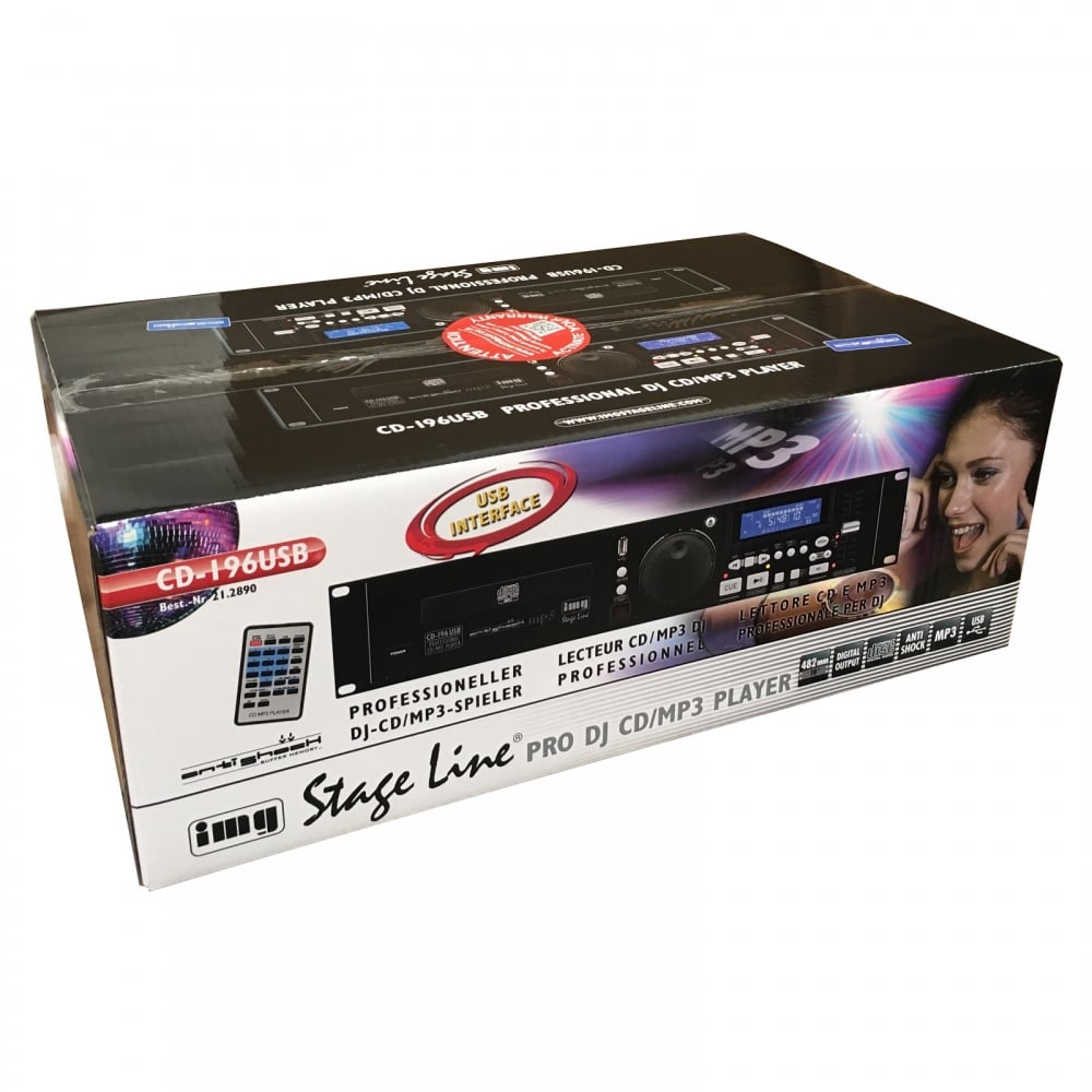 CD-196USB Professional MP3 CD Player inc USB Drive Support