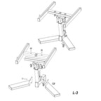Fully Adjustable DJ Laptop / Control Station Stand Anti Slip and Anti Scratch