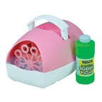 Pink Party Bubble Battery Machine Including Fluid