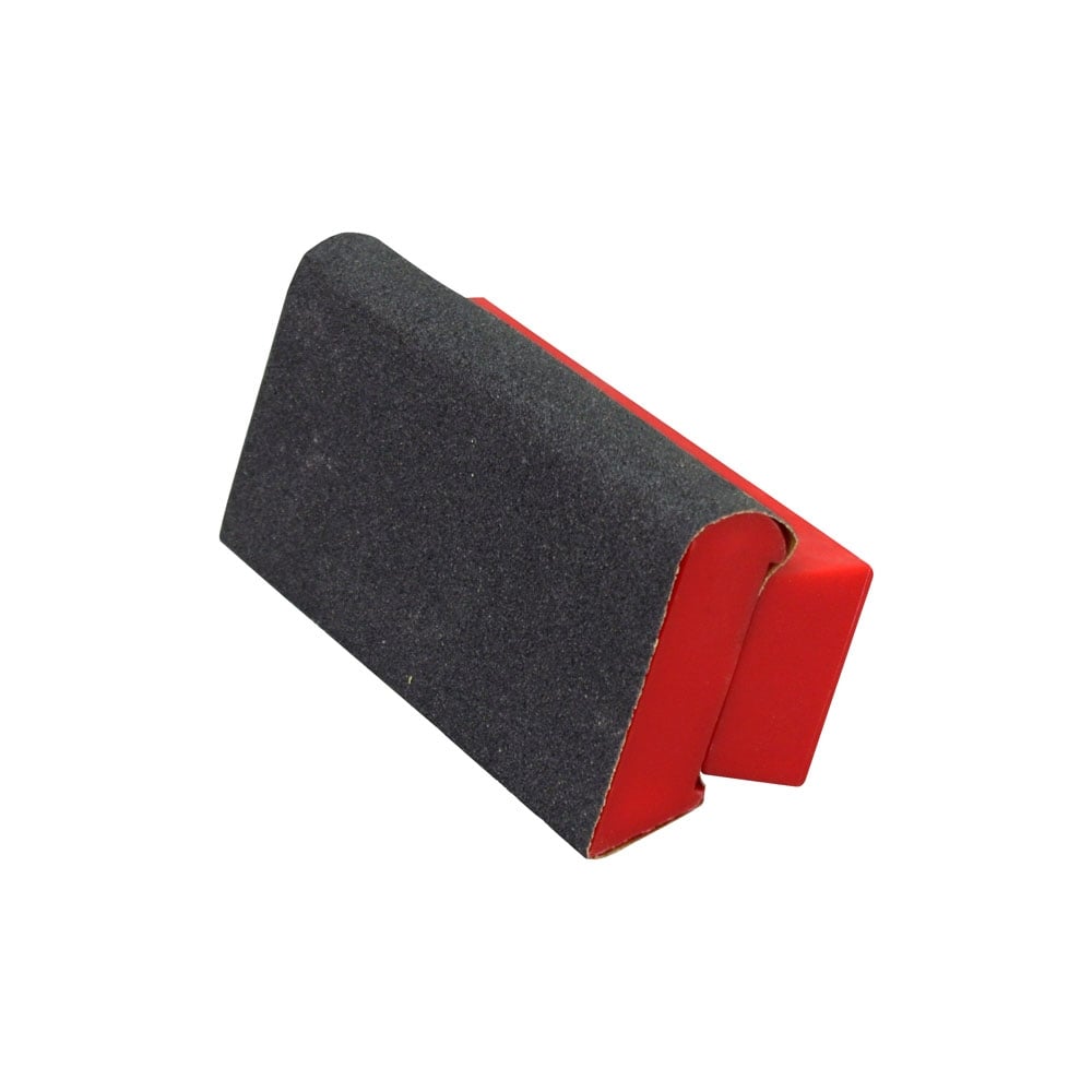 2 Hand Held Mini Sanding Block Wet Dry Silicon Sandpaper