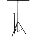 High Black Aluminium T Bar Lighting Stand 3.5M Max Height