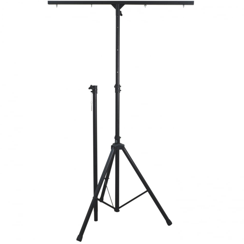 High Black Aluminium T Bar Lighting Stand 3.5M Max Height