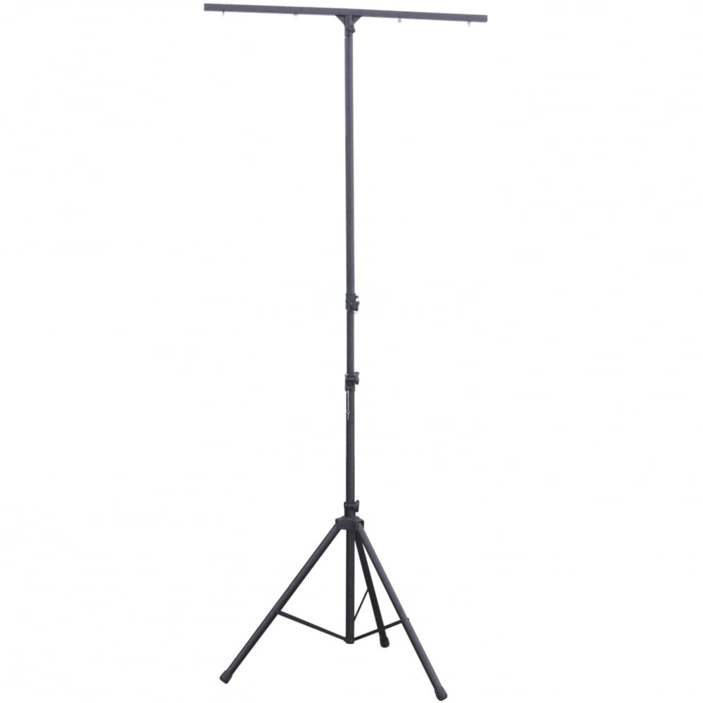 High Black Aluminium T Bar Lighting Stand 3.5M Max Height