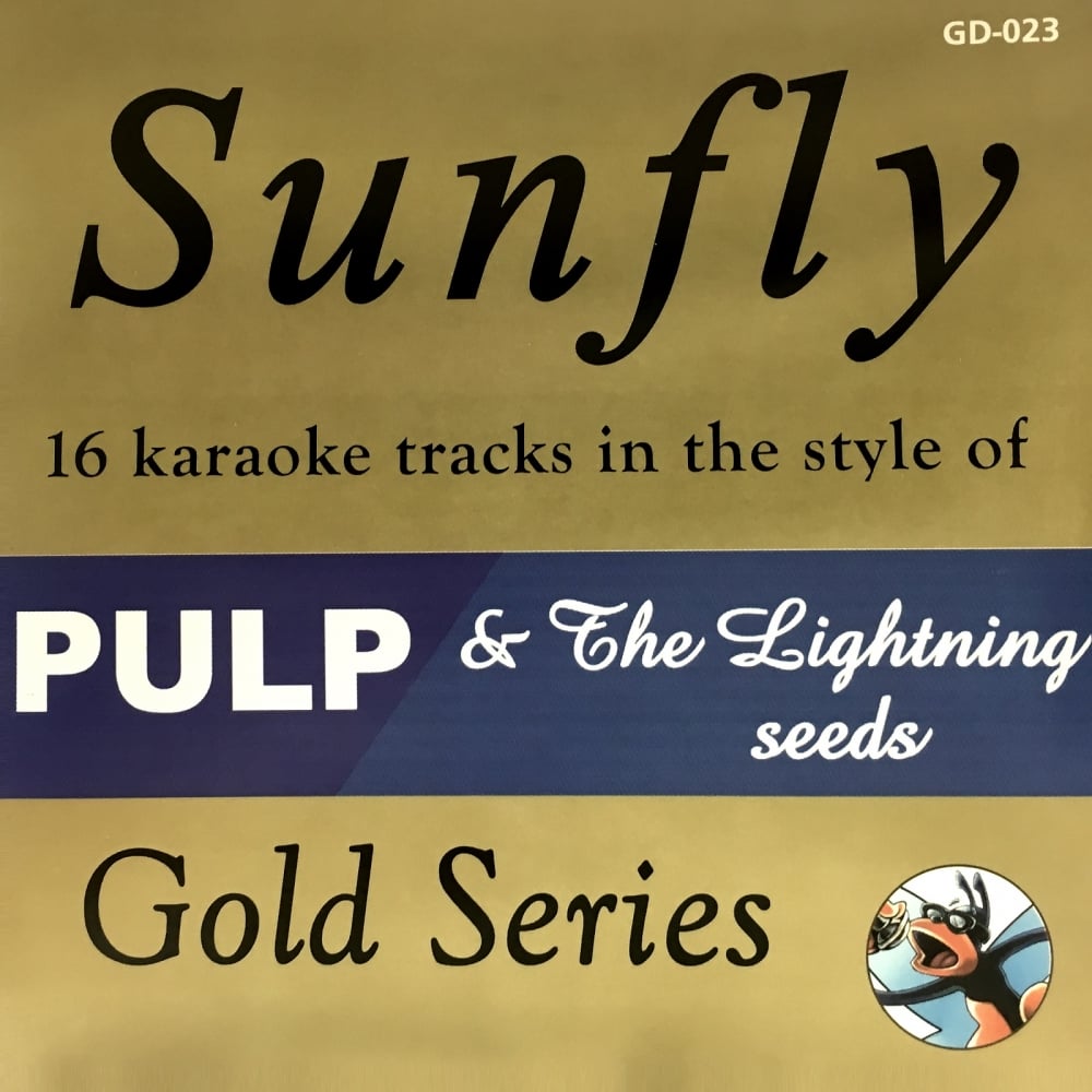 Karaoke Gold CDG CD - PULP & The Lightning Seeds CD+G Disc