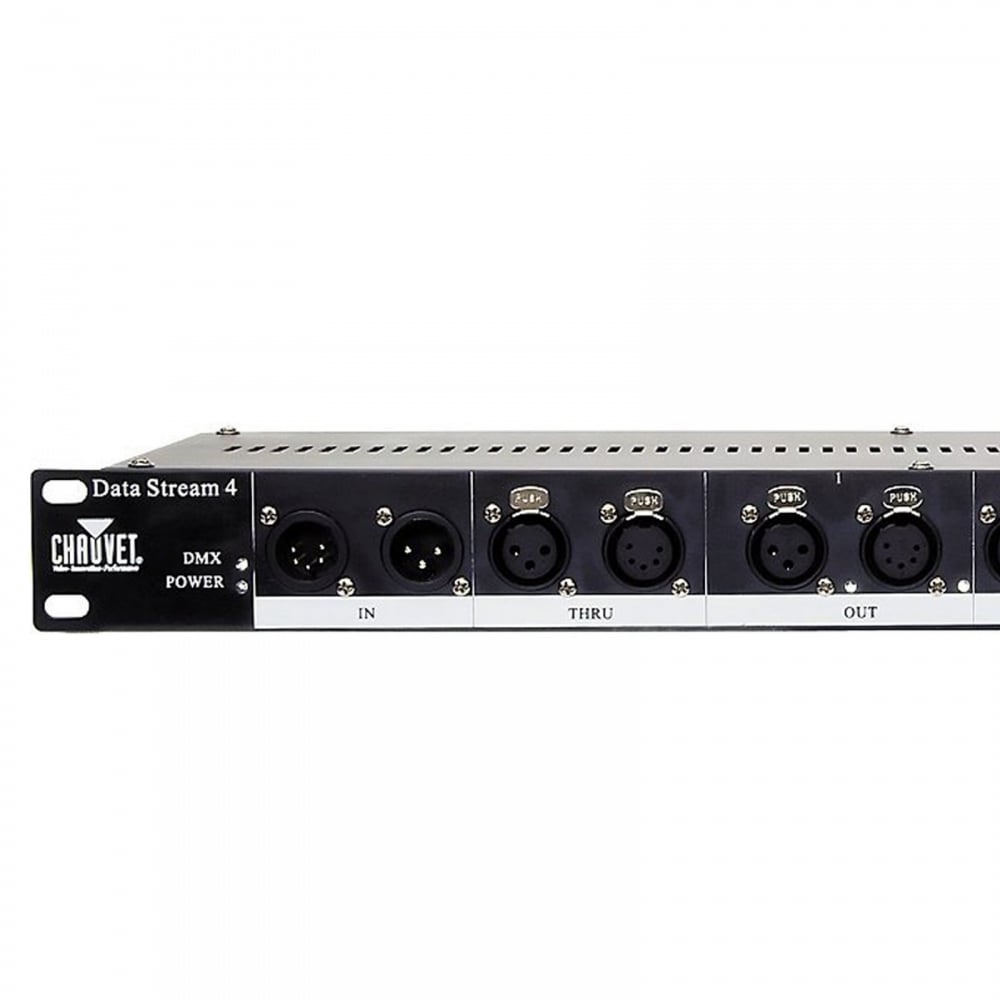 DJ Datastream 4 Universal 3 5 Pin DMX Optical Stage Splitter