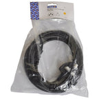 Black IEC (C13) to UK Mains Plug 5M Kettle Lead CE Approved Multi Packs
