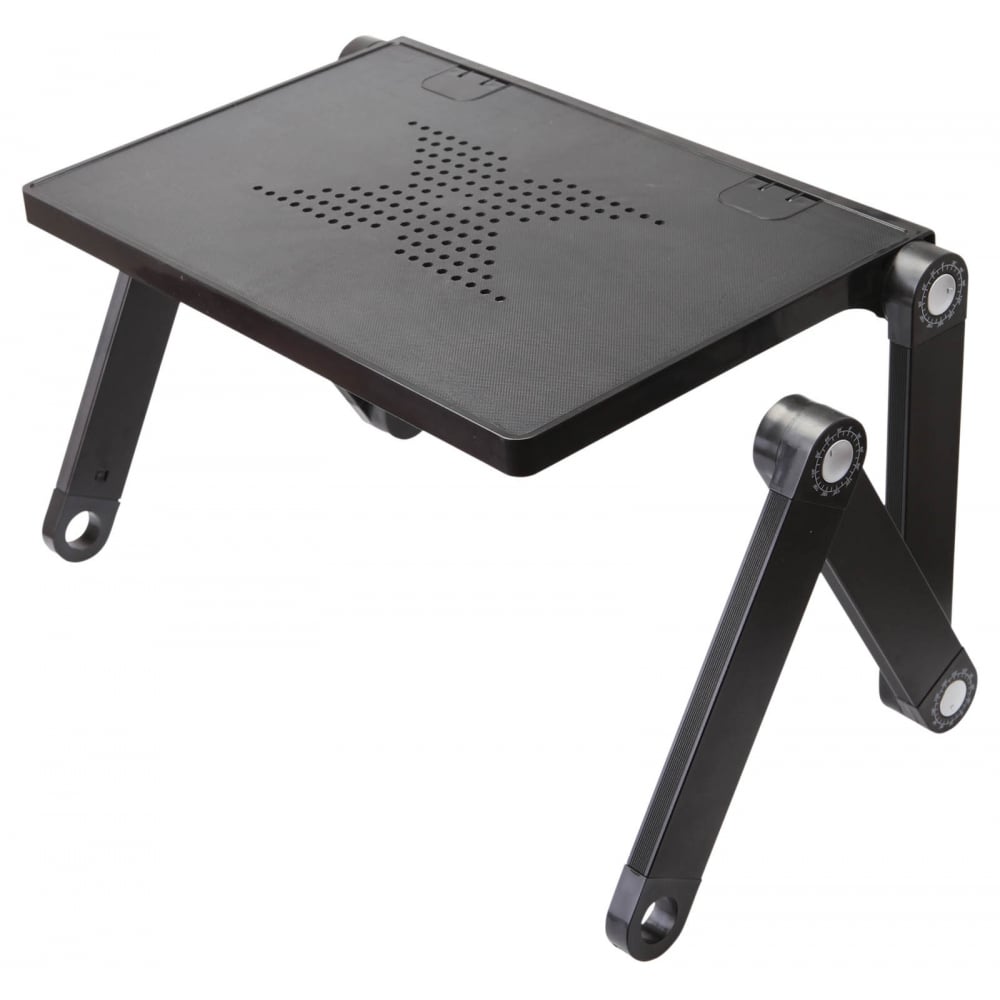 Adjustable Laptop / Tablet Stand With USB Fans Ideal For DJ Office