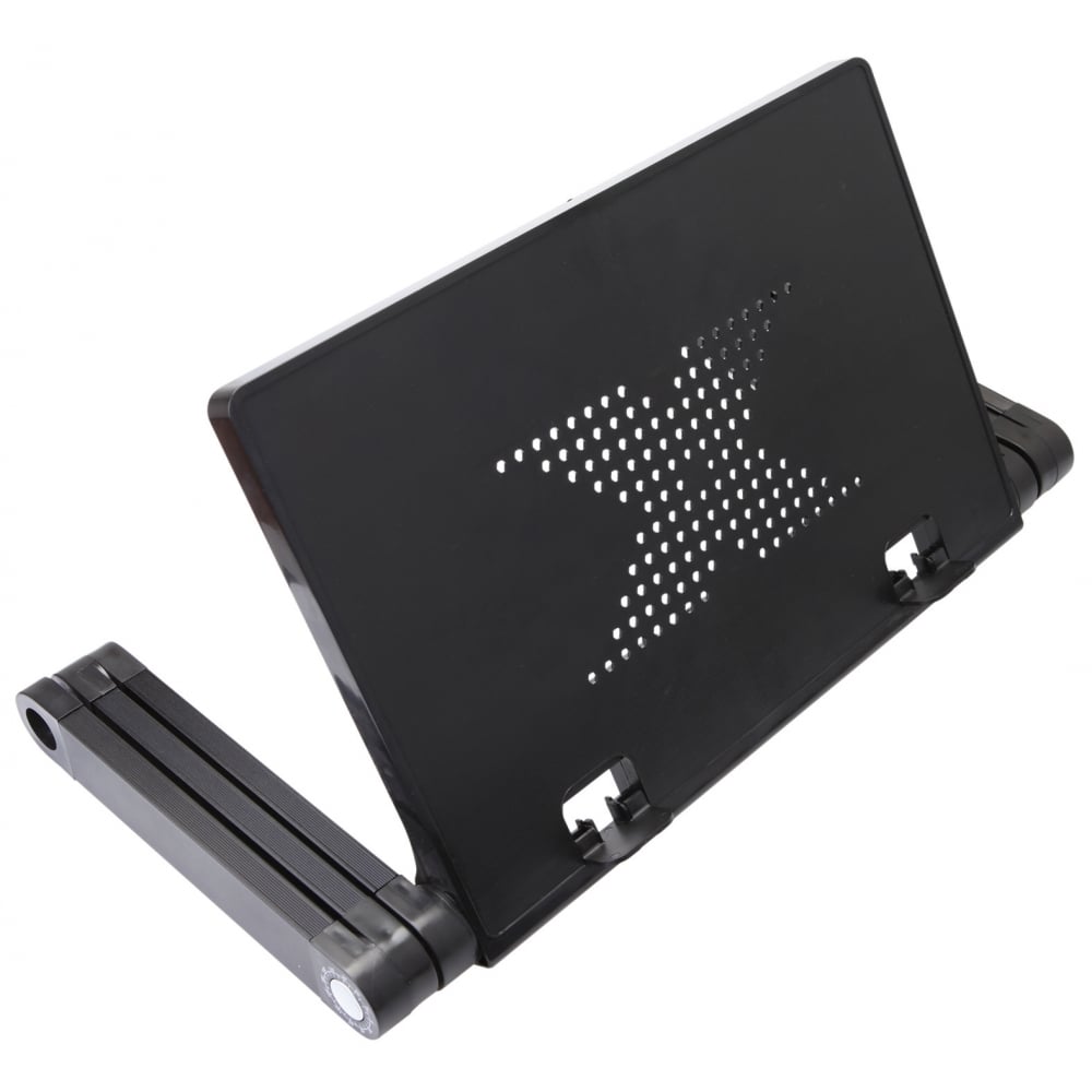 Adjustable Laptop / Tablet Stand With USB Fans Ideal For DJ Office